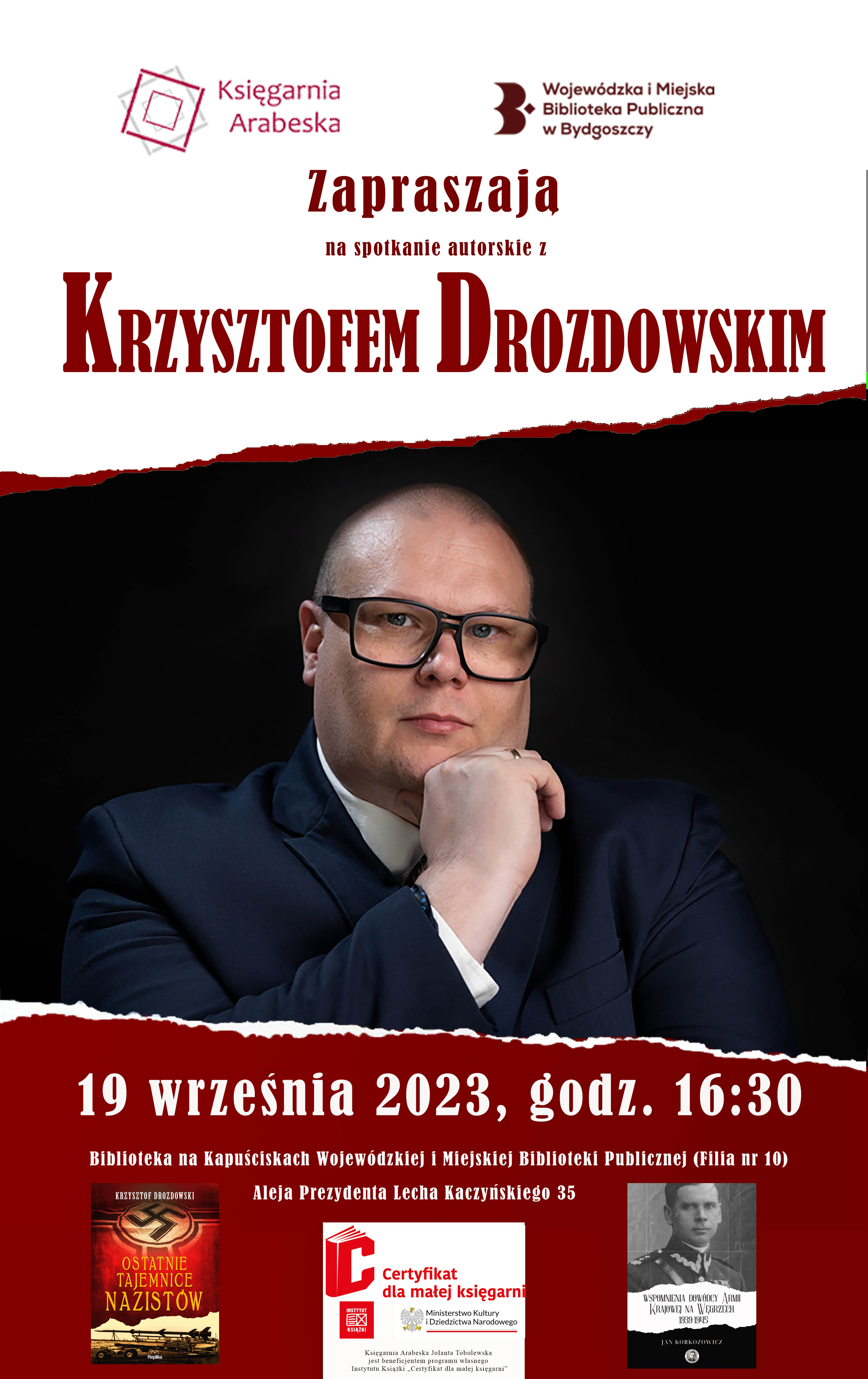 Ostatnie tajemnice nazistów w bibliotece na Kapuściskach – zaproszenie